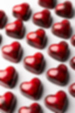 Hazelnut Salted Caramel Chocolate Hearts
